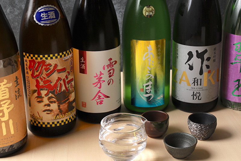 日本酒居酒屋「鮨・酒肴　みろく×日本酒のめるとこ」